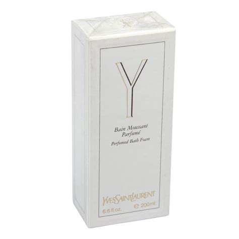 y by ysl perfumed bubble bath|y saint laurent perfume.